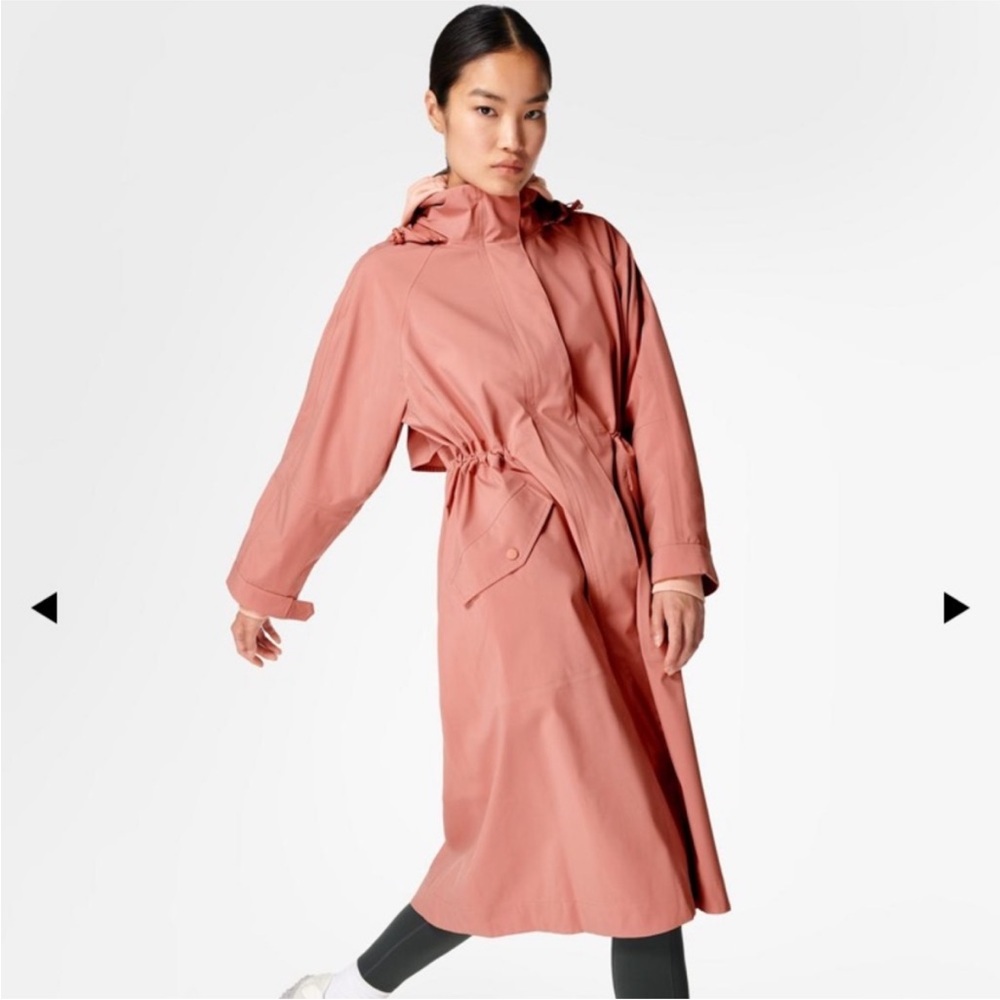 NWT Sweaty Betty London Trench Coat
